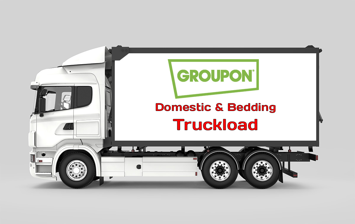 Groupon Domestic and Bedding Truckload