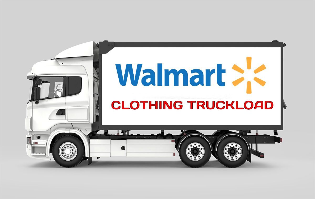 Walmart Clothing Truckload